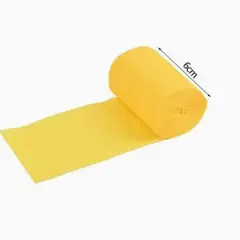 GENERICO - Rollo De Papel Crepé Color Amariillo