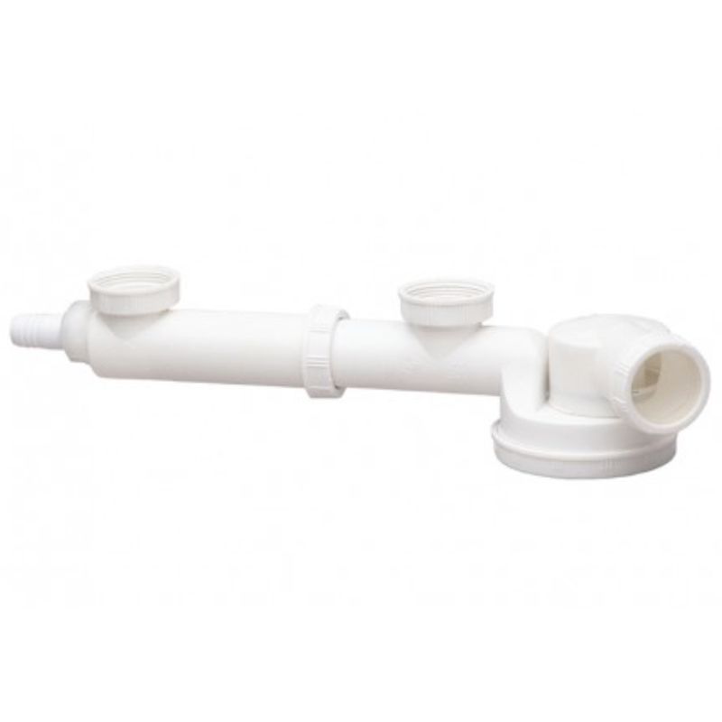 GENERICO - Sifon Modelo Plano Orientable 2 Tasas 1 1/2