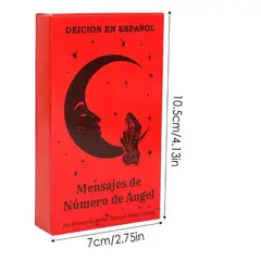 GENERICO - JUEGO DE 53 CARTAS DE TAROT MENSAJES DE NUMERO DE ANGEL