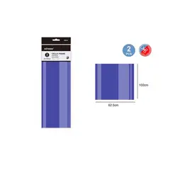 GENERICO - Papel Celofán Morado 625100Cm 2Pcs