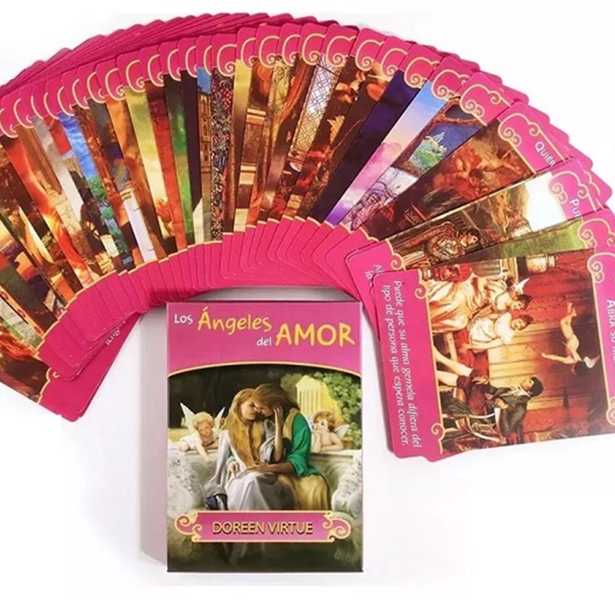 GENERICO - JUEGO DE ORACULO DE LOS ANGELES DEL AMOR EN ESPAÑOL