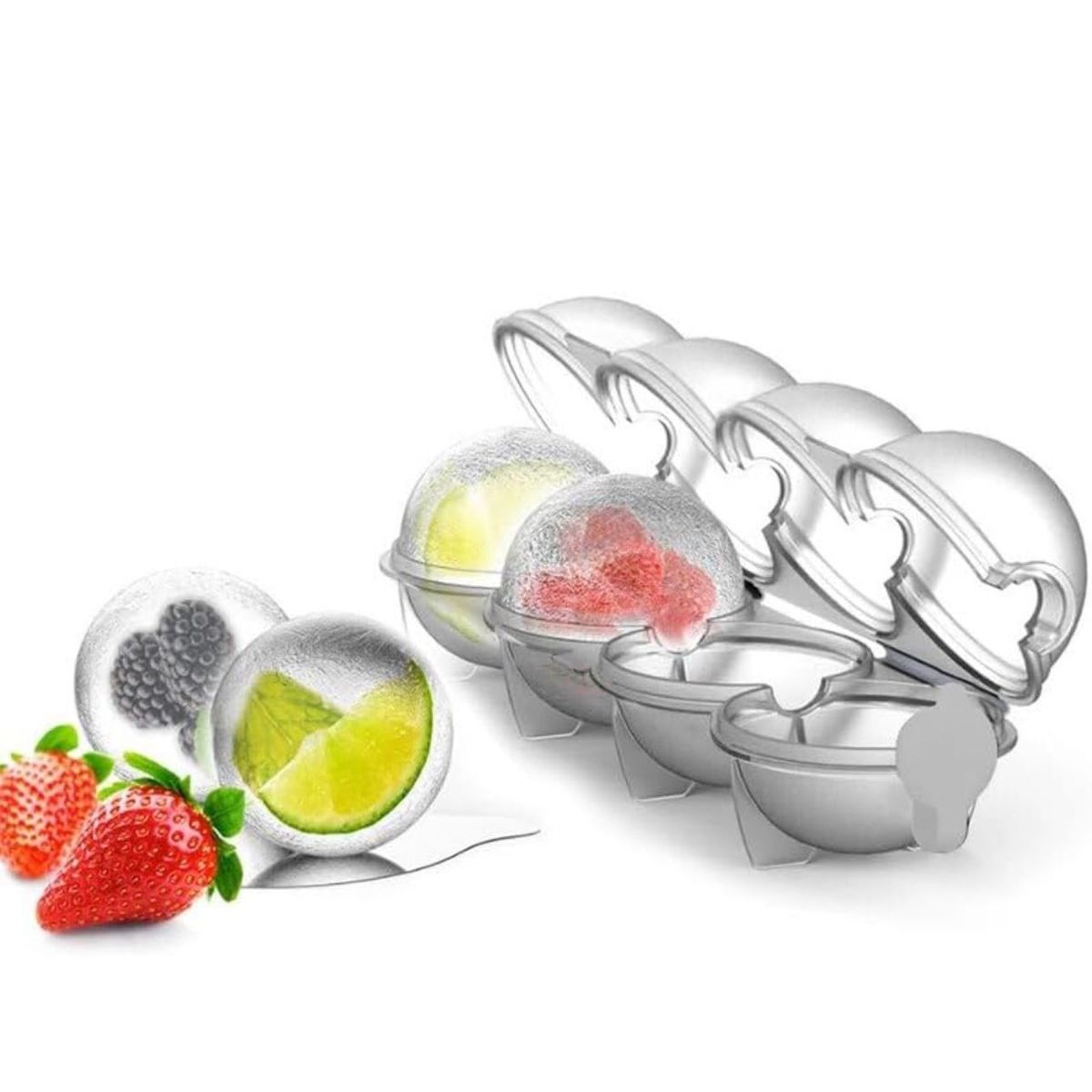 GENERICO - CUBETERA 4 HIELOS REDONDOS 5 CMS