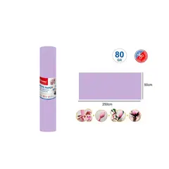 GENERICO - Papel Crepé Lila 50250 Cm 80G