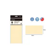 GENERICO - Papel De Seda Beige 10 Pcs