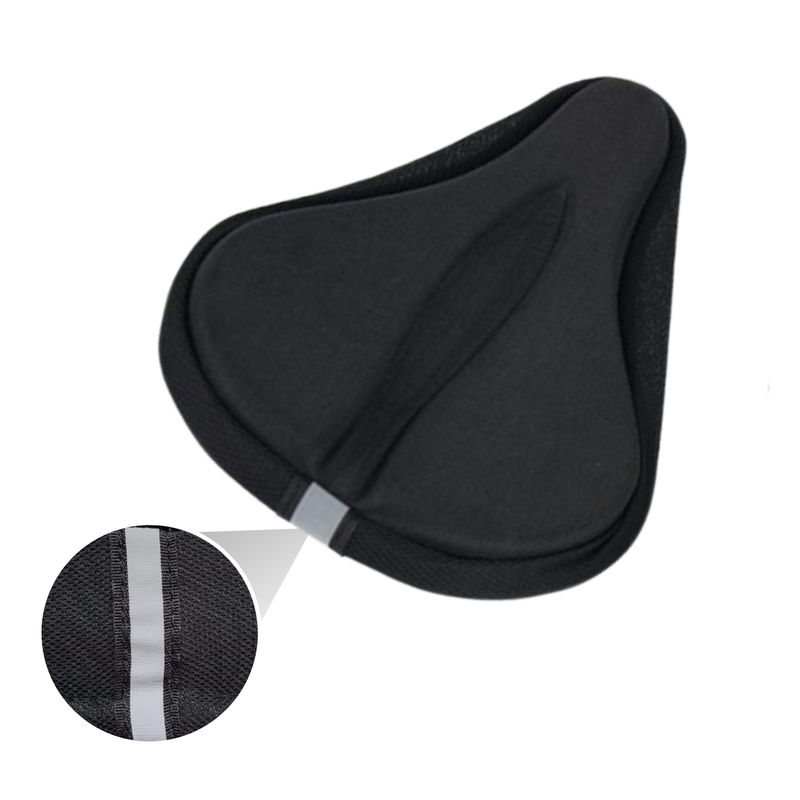 GENERICO - Cubre Sillín Bicicleta Funda Asiento Estrecho Acolchado