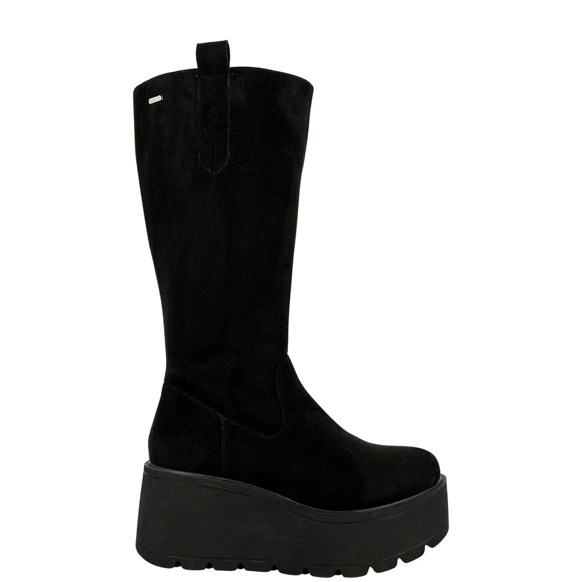 ALQUIMIA - Bota Larga con Plataforma Mujer Negro Lek Alquimia