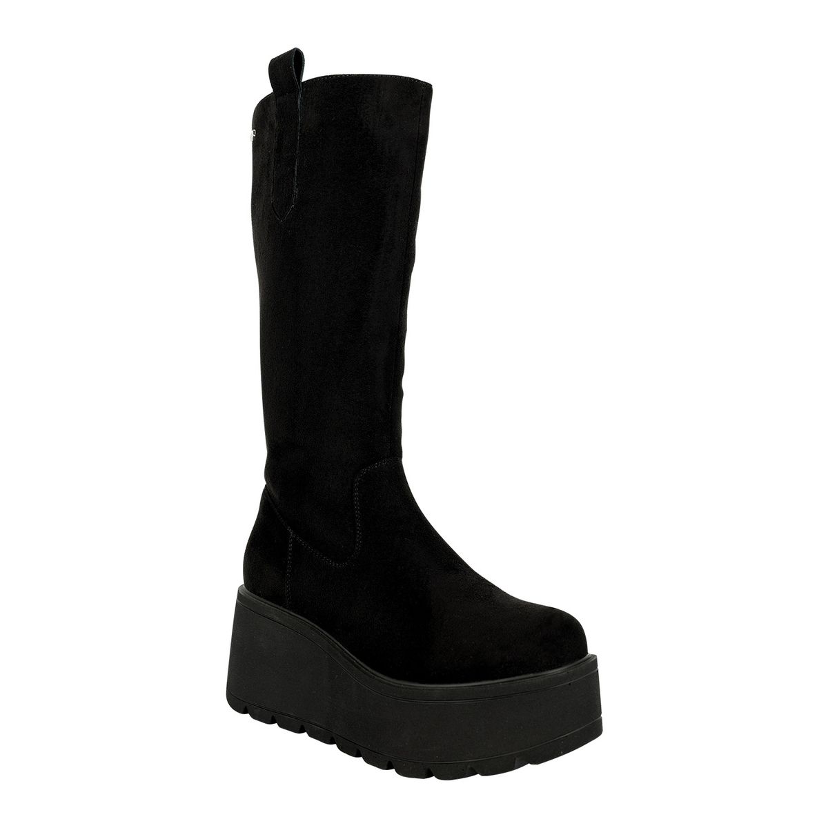 ALQUIMIA - Bota Larga con Plataforma Mujer Negro Lek Alquimia