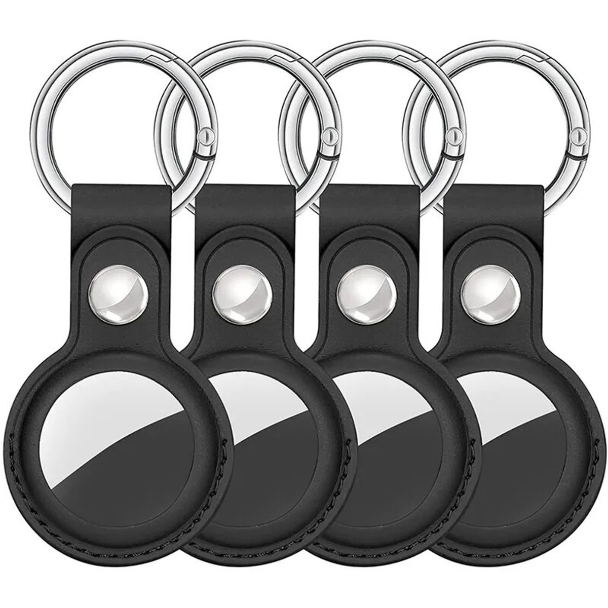 URBANCASE - Fundas Llaveros para Airtag Apple / 4 unidades en Negro