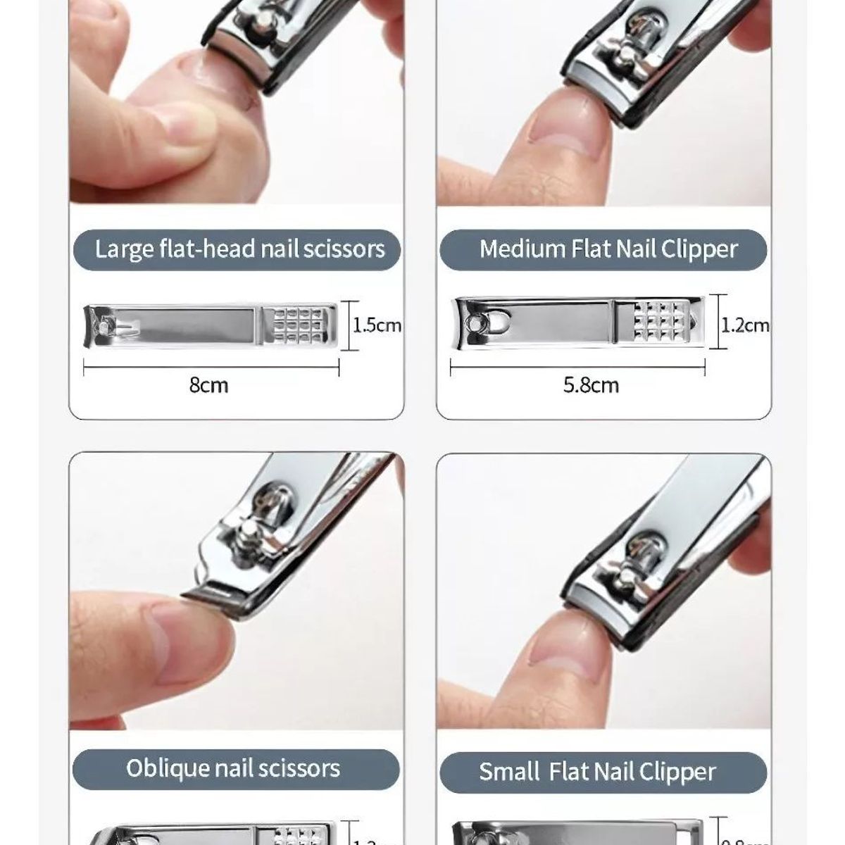 KUANGYE - Set Herramientas Manicure Pedicura Kit Uñas - 26 Piezas