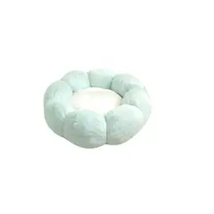 GENERICO - Cama Para Mascota Gatos Y Perros M 55x55cm Diseño Blue