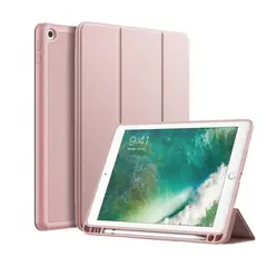 GENERICO - Funda Smart Cover Con Portalápiz Para iPad 9.7 5ta/6ta Gen.