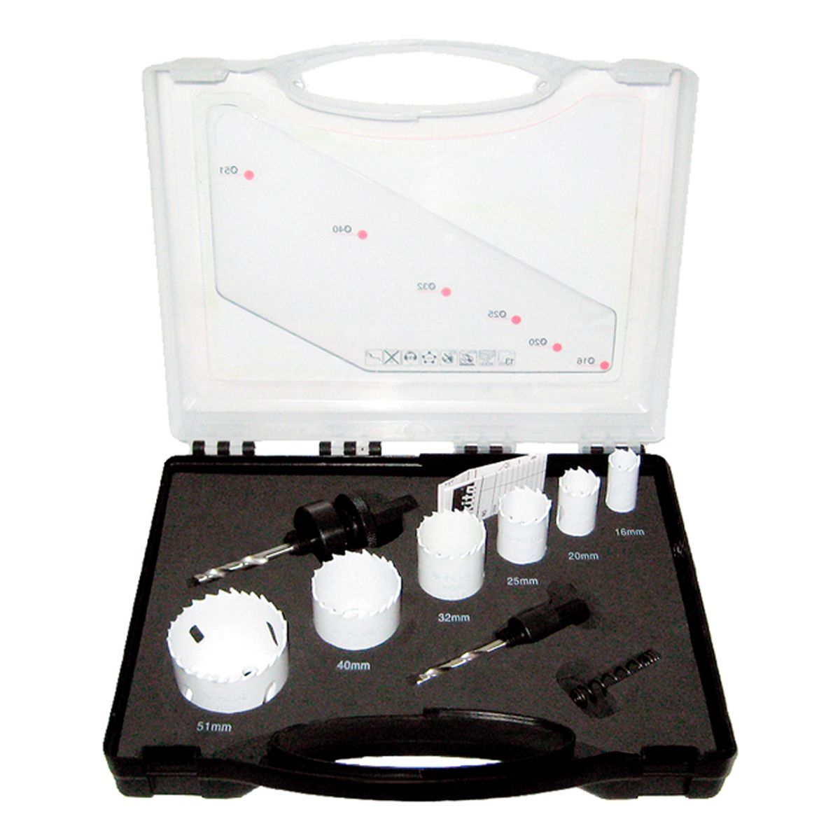 MAKITA - Set 6 Piezas de Sierra Copa Bi-metal Makita D-47123
