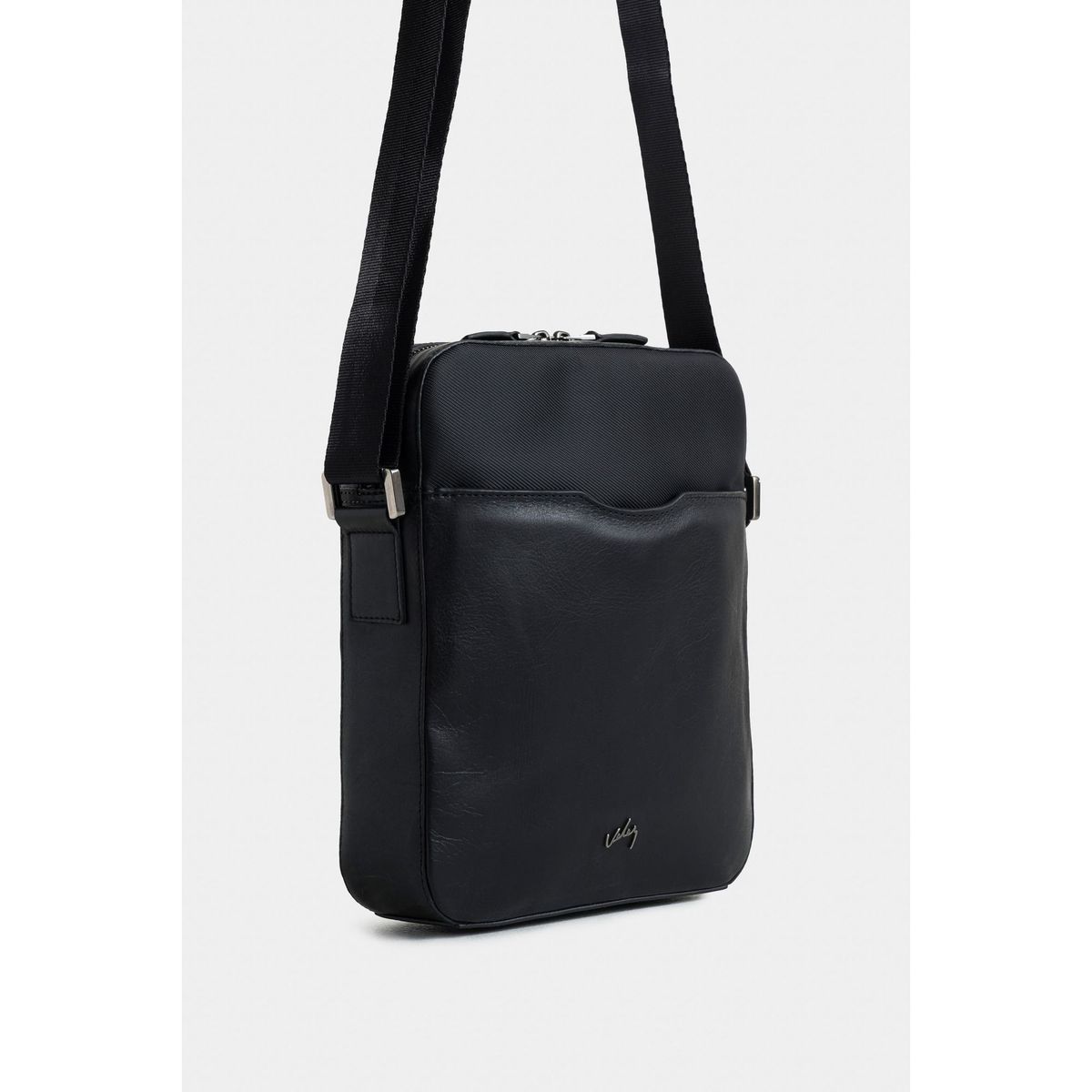 VELEZ - Vélez Manos Libres Doble Faz Cuero Hombre Bolsillo Frontal