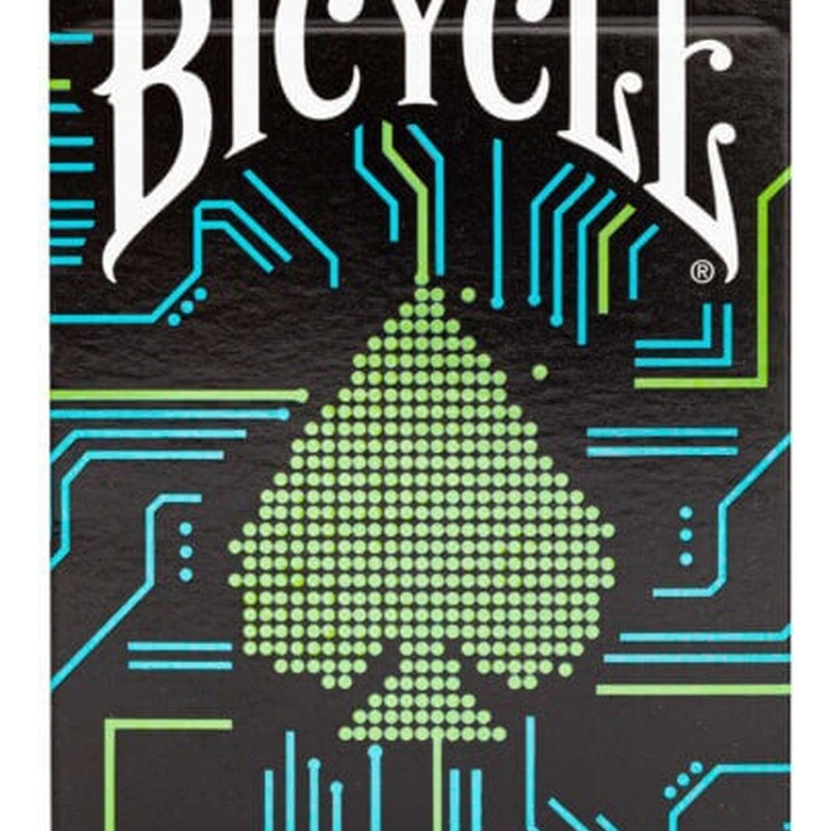 BICYCLE GEAR - NAIPE BARAJA BICYCLE CREATIVE - DARK MODE