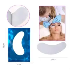 GENERICO - Pack 50 Parches Hidrogel Para Lifting Y Extensiones De Pestañas