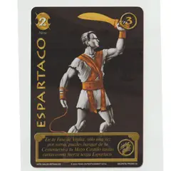 MITOS Y LEYENDAS - Carta Promo Secreta Espartaco Myl