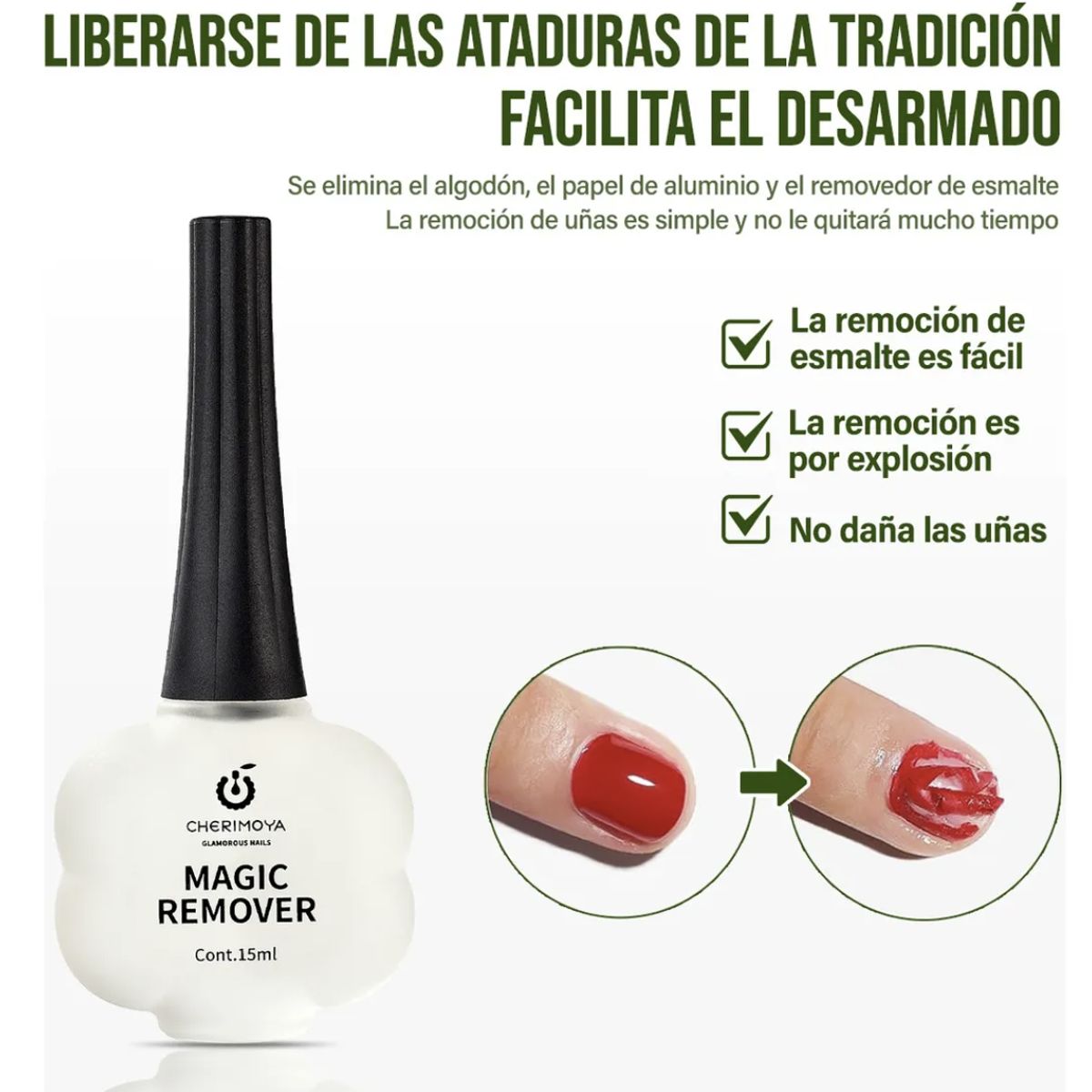 CHERIMOYA - Removedor Magico En Gel 15ml Cherimoya