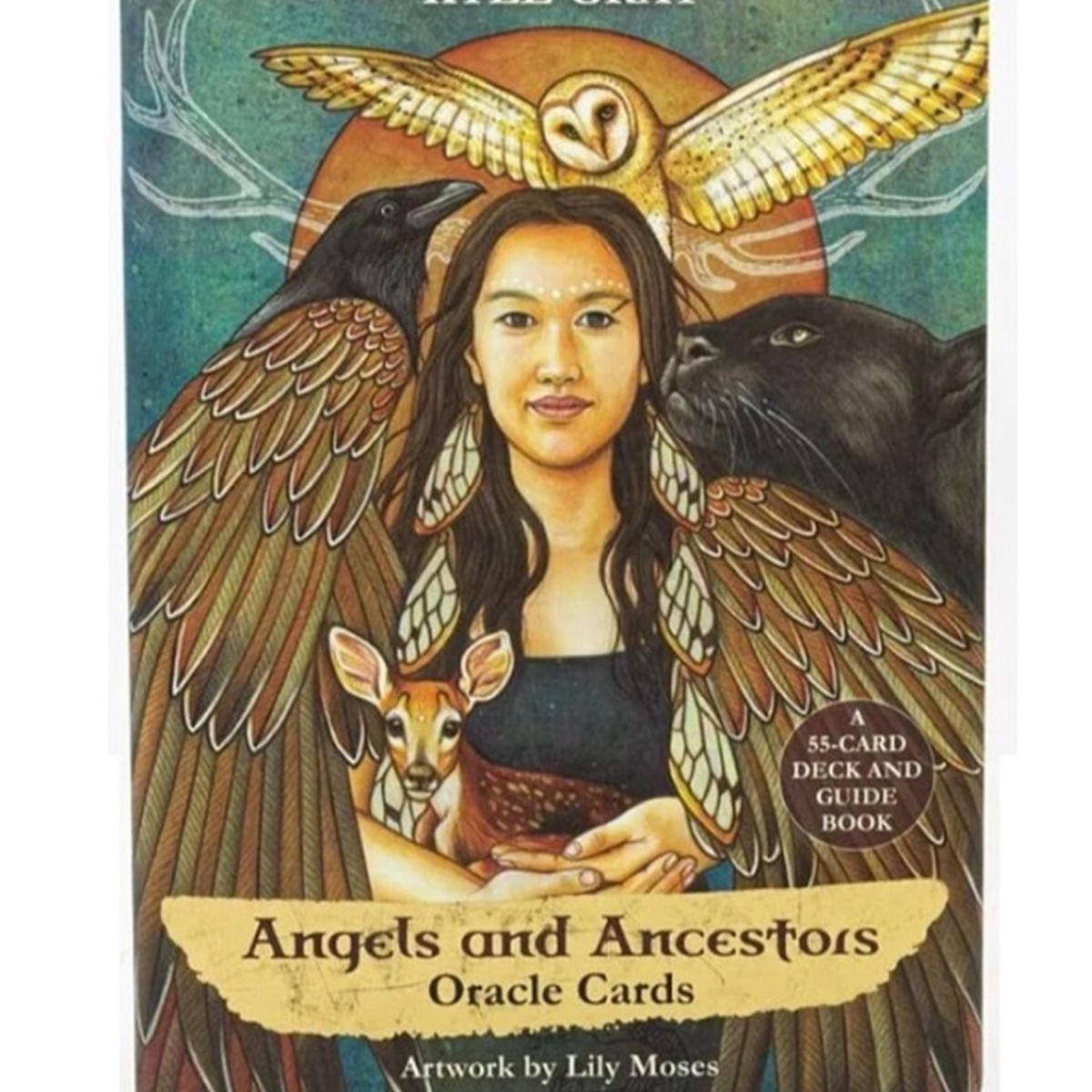 GENERICO - JUEGO DE 55 CARTAS ORACULO ANGELES Y ANCESTROS