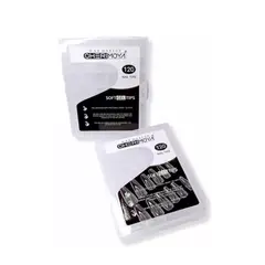 GENERICO - Tips Uñas Soft Gel Cherimoya COFFIN CORTO ( 120 Unid )