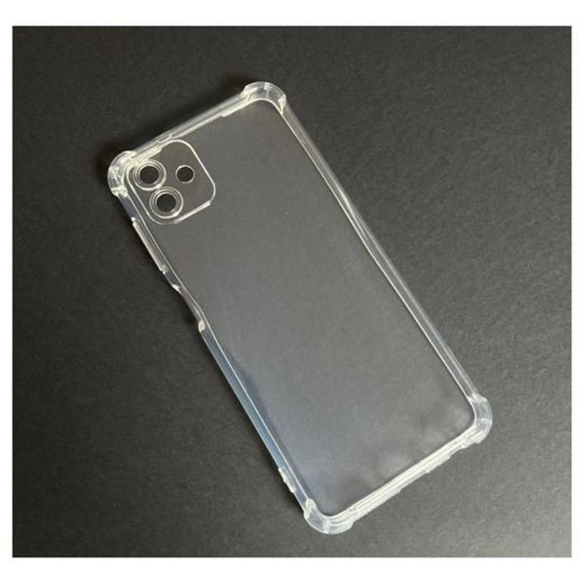 GENERICO - Carcasa Para Samsung A04 Normal Transparente Reforzada