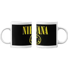 SM - Tazones Tazas blancas Nirvana Banda Rock Musical