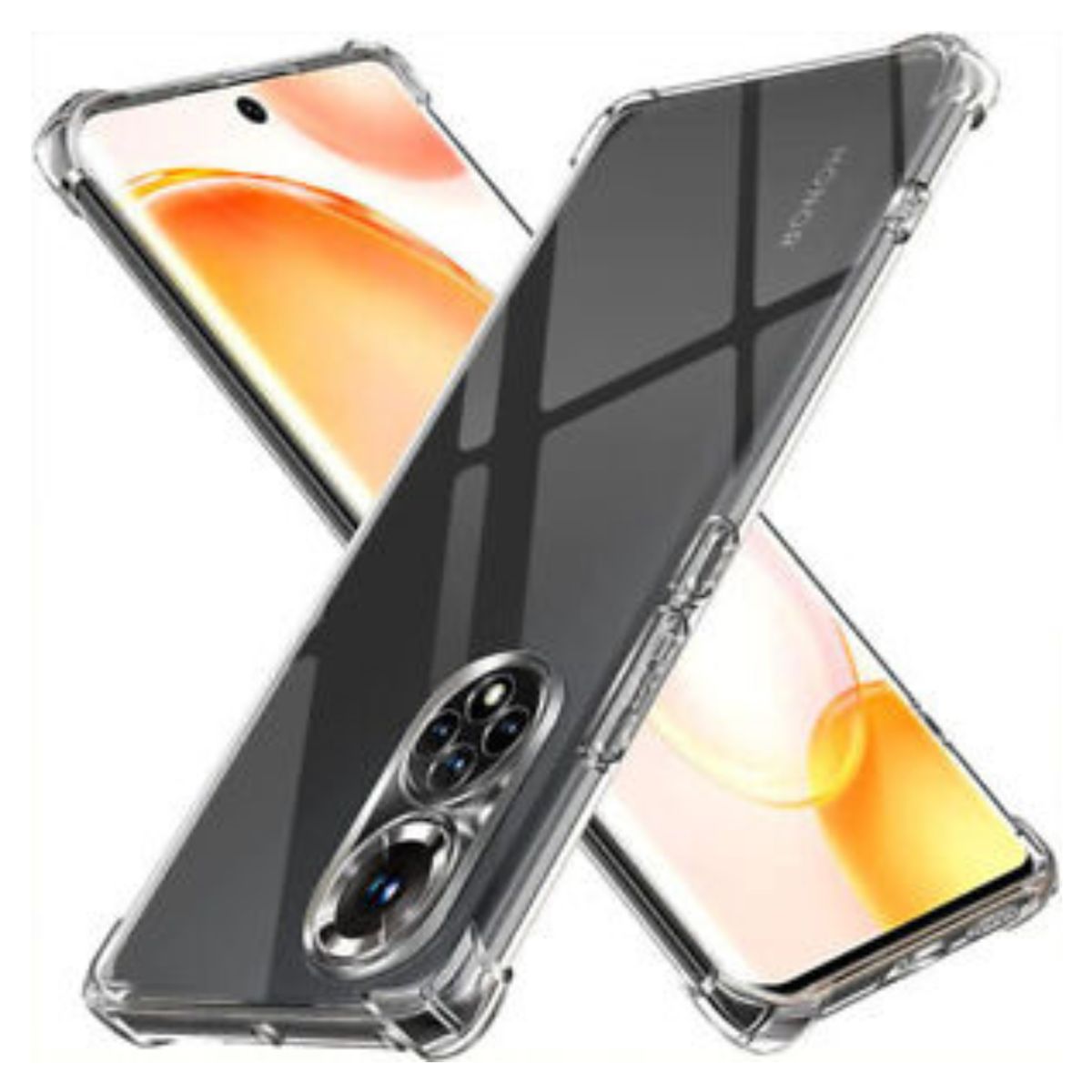 GENERICO - Carcasa Para Honor X7 Transparente Reforzada