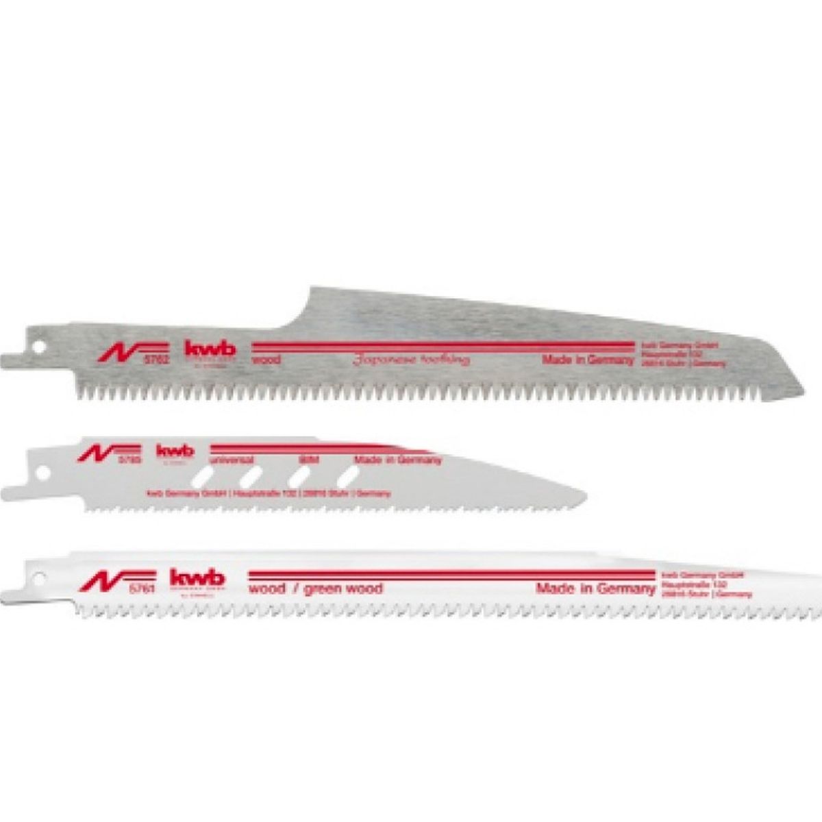 KWB - JGO SIERRA HOJA SABLE AKKU TOP 3 PZ KWB