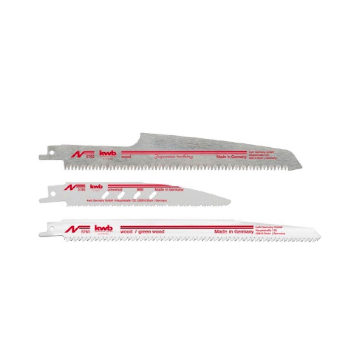 KWB - JGO SIERRA HOJA SABLE AKKU TOP 3 PZ KWB