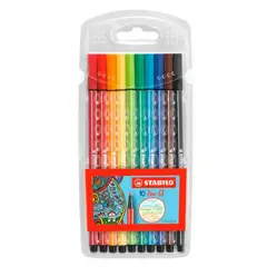 STABILO - Set 10 Marcadores Pen 68
