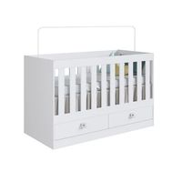 Cuna Multifuncional New Amore 3 En 1 Blanco