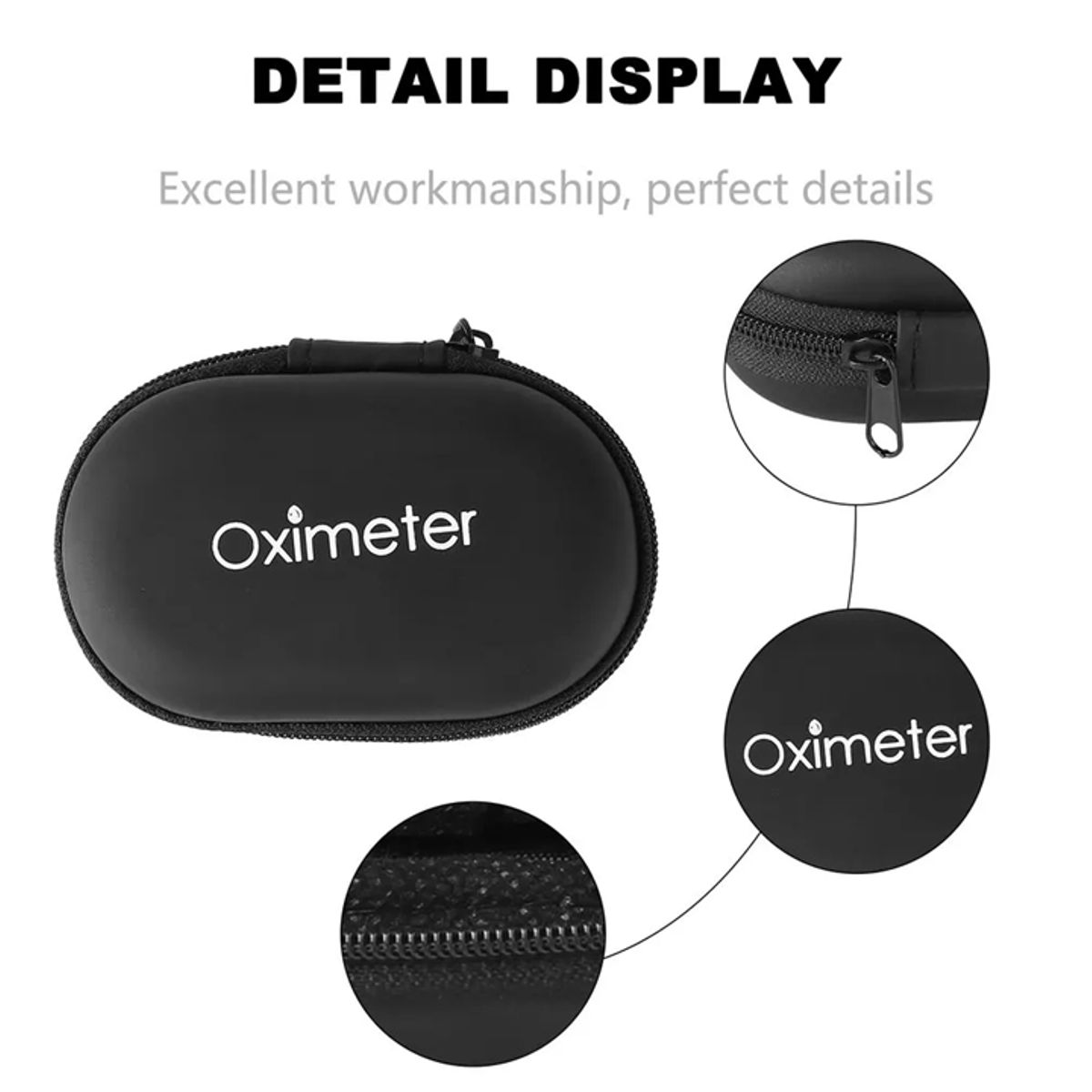 GENERICO - Estuche para Oxímetro Saturómetro Pulsómetro