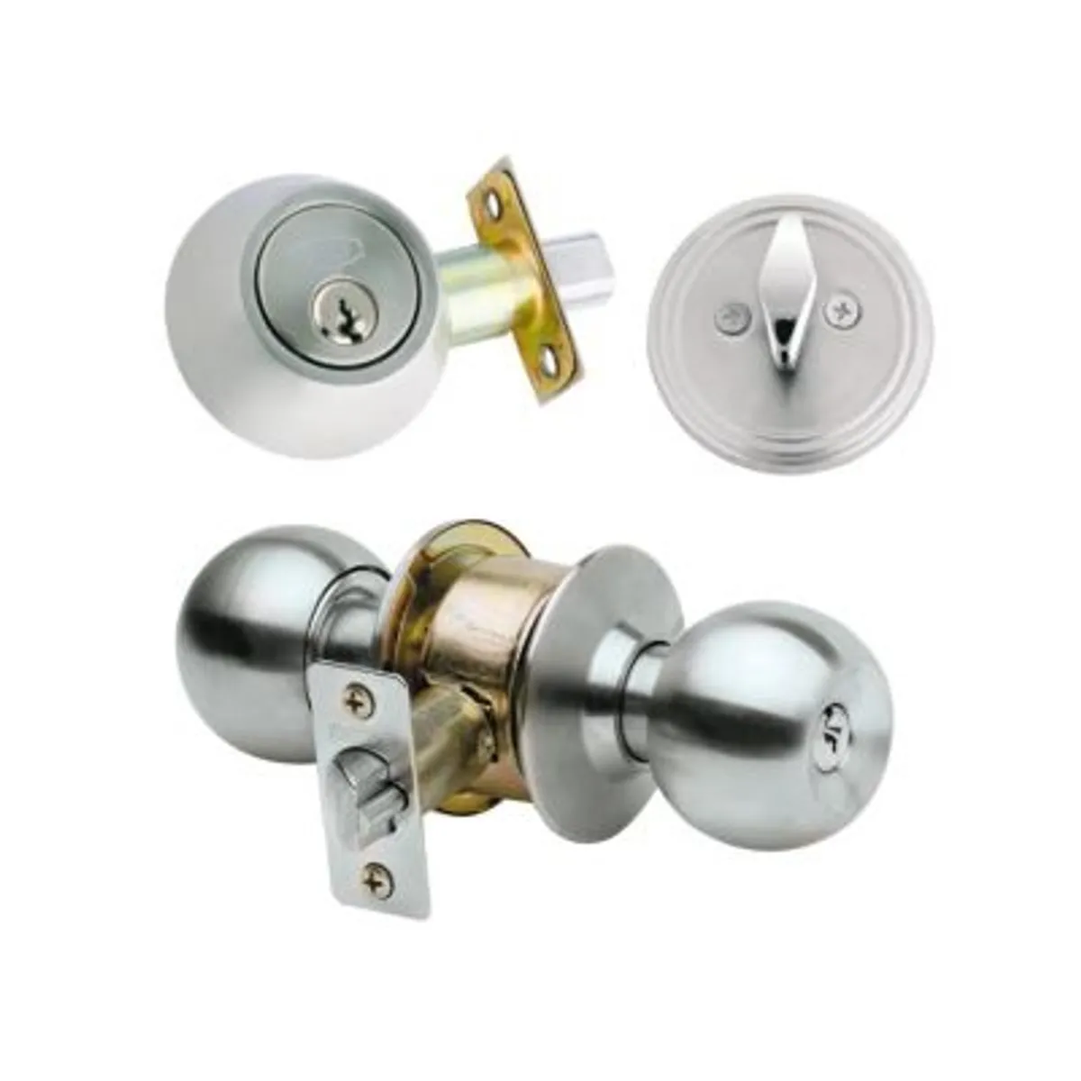 Cerradura Acceso Poli Ball + Cerrojo, marca POLI - Foto Principal