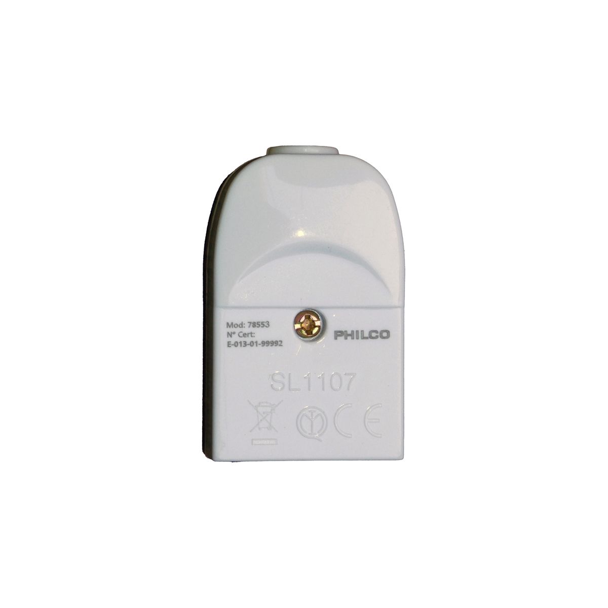 PHILCO - Enchufe Hembra Blanco 1500w Philco - Sello Sec