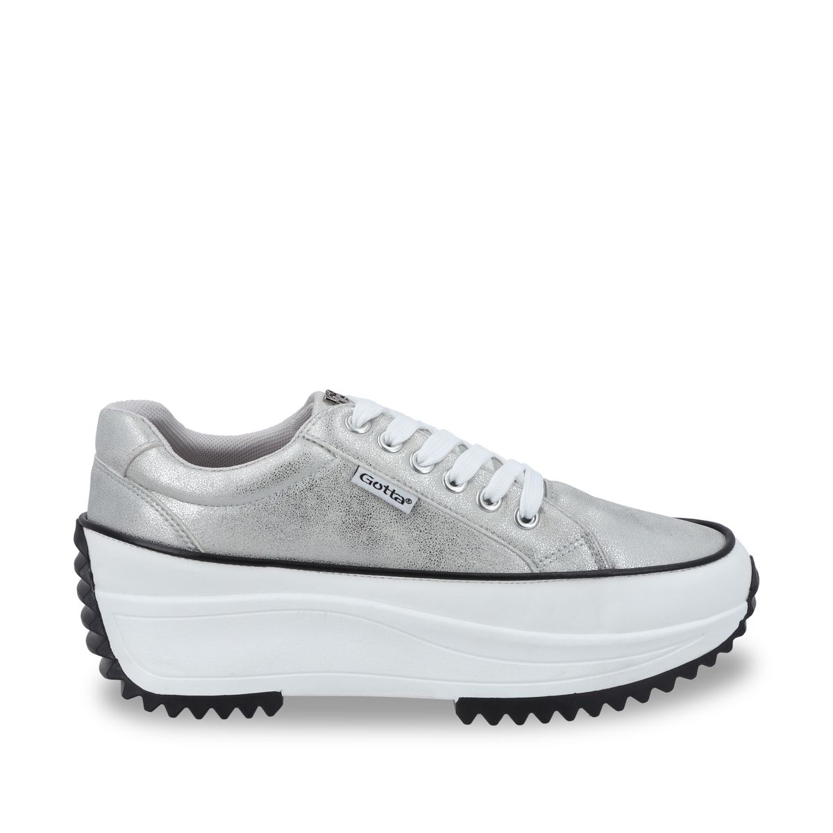 GOTTA - Zapatilla Mujer Plateada 25970