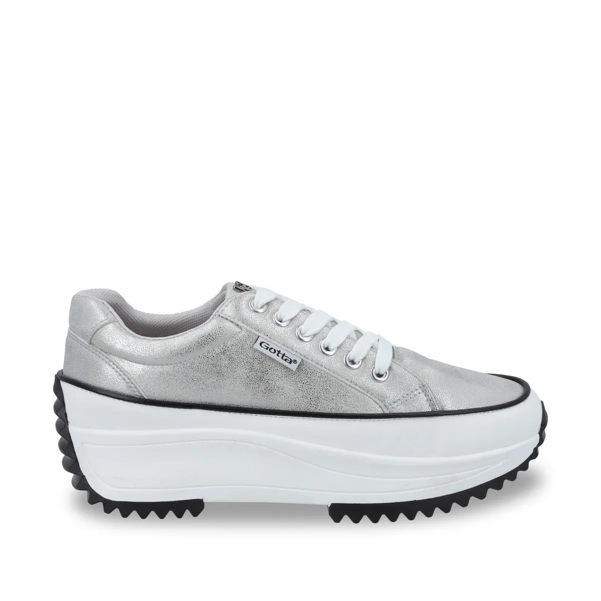 GOTTA - Zapatilla Mujer Plateada 25970