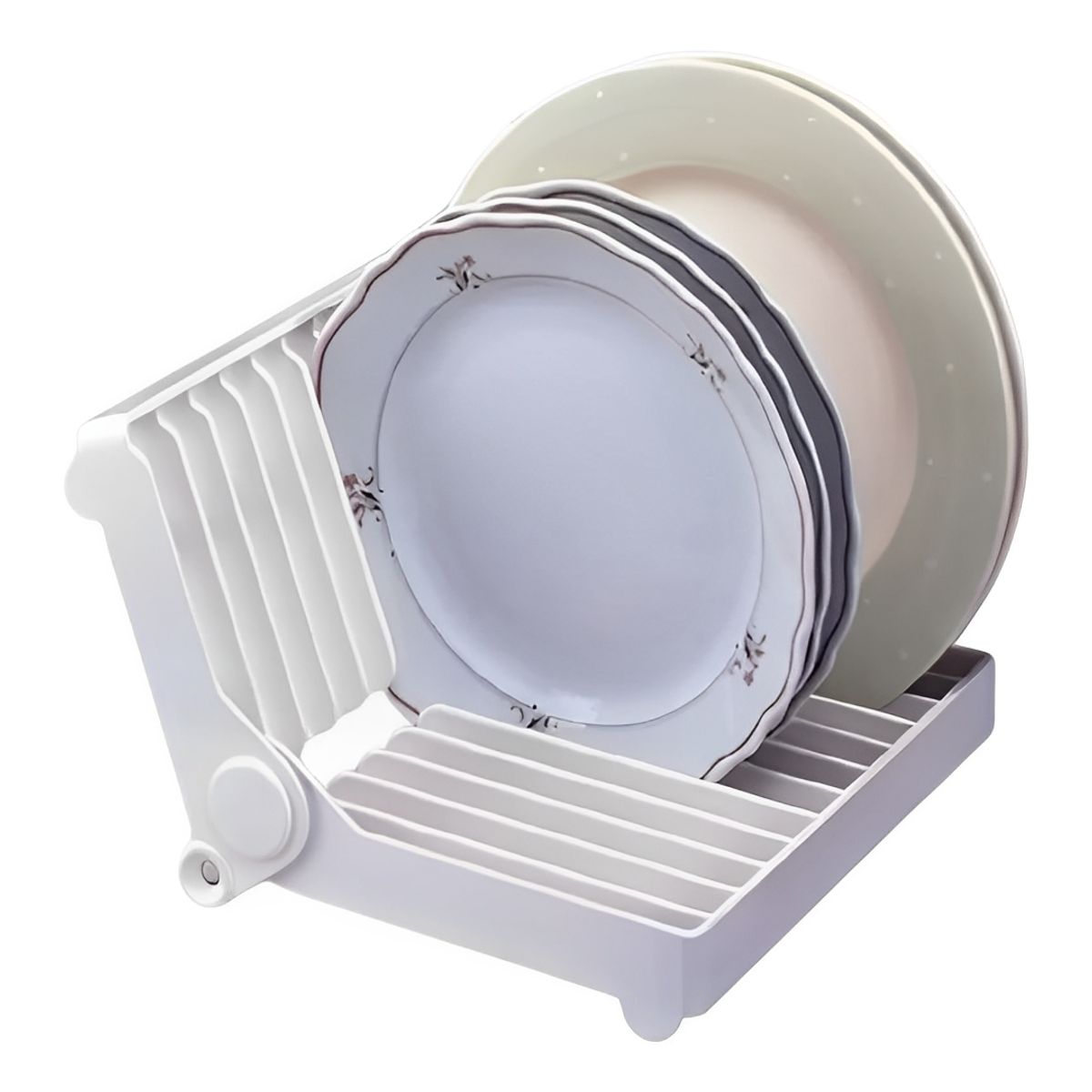 GENERICO - Organizador de Platos para Cocina Plástico