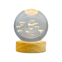 SOLEIO - Bola De Cristal Led Sistema Solar