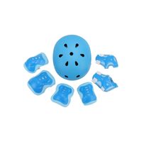 Set Protección Para Patinar Casco Coderas Rodilleras