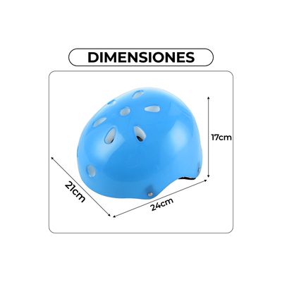 Imagen 2 del producto Set Protección Para Patinar Casco Coderas Rodilleras