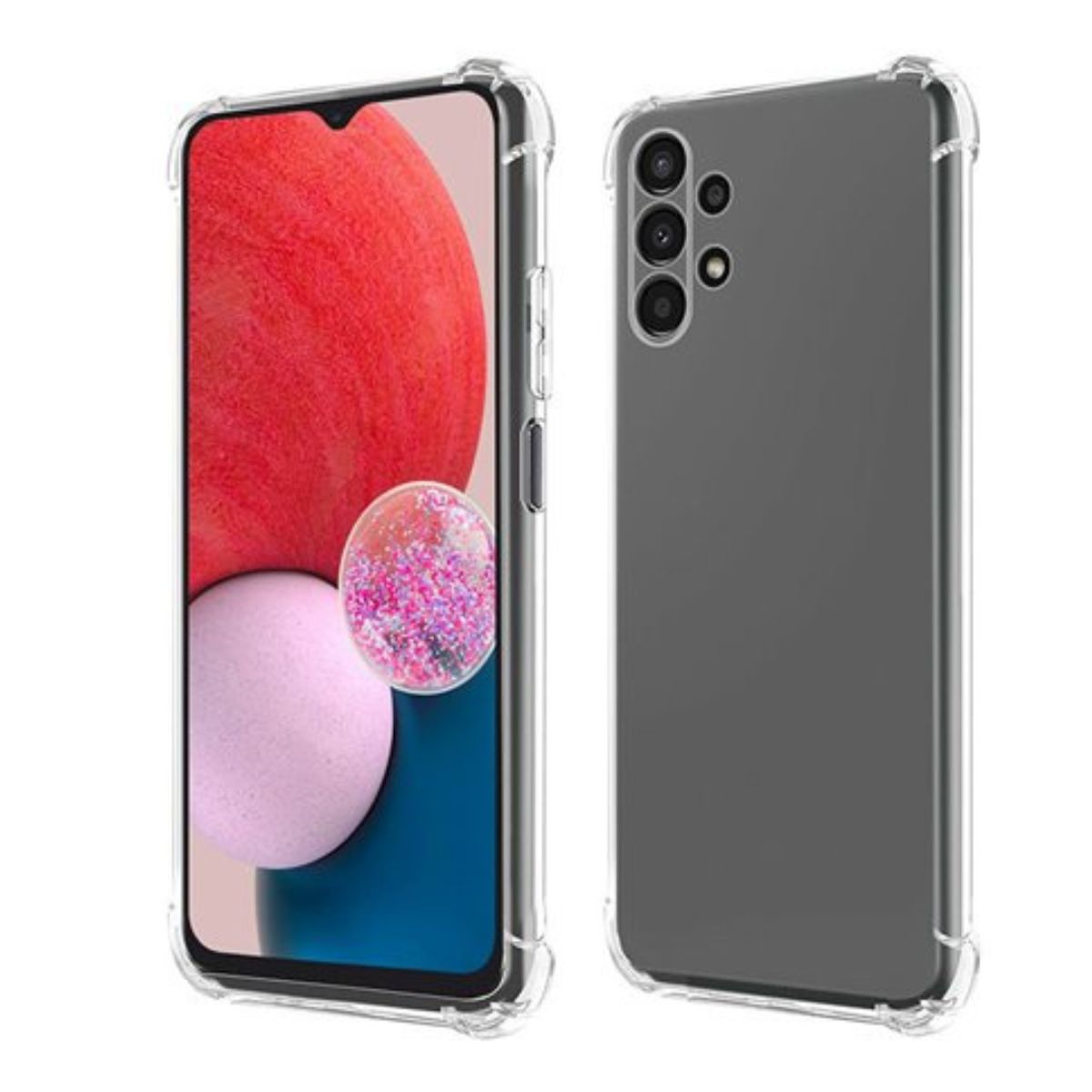 GENERICO - Carcasa Para Samsung A13 4g / A32 5g Transparente Reforzada