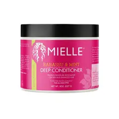 MIELLE - Acondicionador de Proteina con Aceite de Babassu y Menta 227g Mielle..-