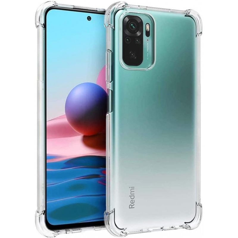 GENERICO - Carcasa Para Xiaomi Note 10 4g / 10s Transparente Reforzada