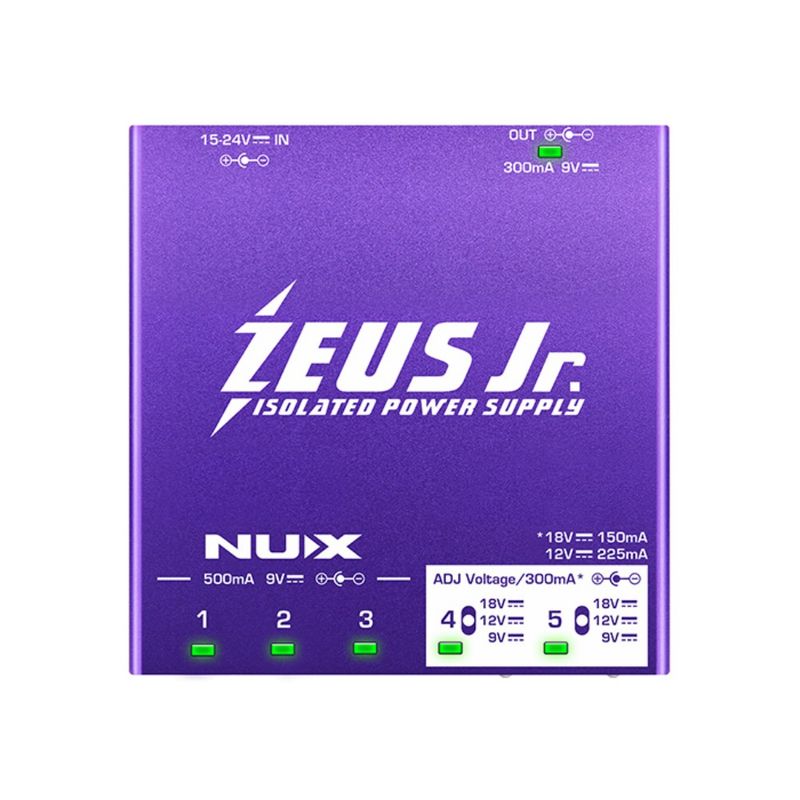 NUX - Fuente De Alimentación Para Pedales ZEUS Jr NIP-Z6 NUX