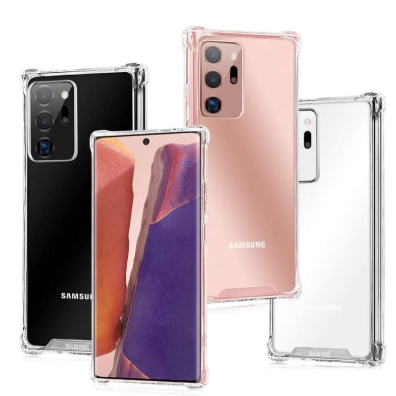 GENERICO - Carcasa Para Samsung Note 20 Ultra Transparente Reforzada
