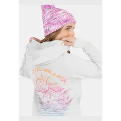 MAUI AND SONS - Poleron Dreamer Blanco Mujer