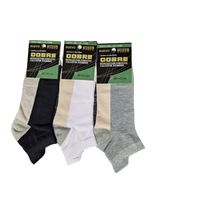 X6 Calcetines Calcetas Cobre Algodon Para Hombre - Deportiva Tobillera