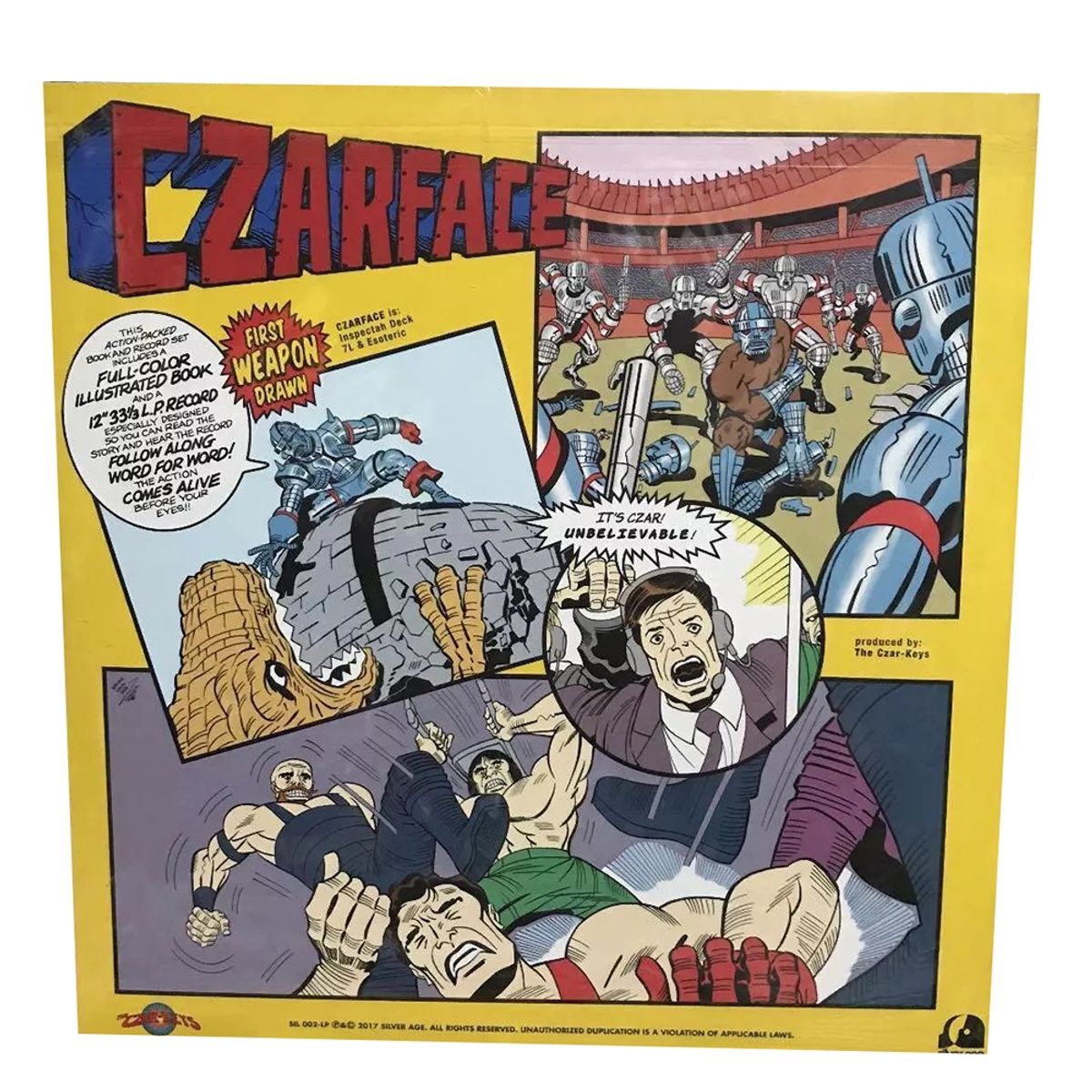 GENERICO - Czar Face MF Doom - First Weapon Drawn - Vinilo + Comic