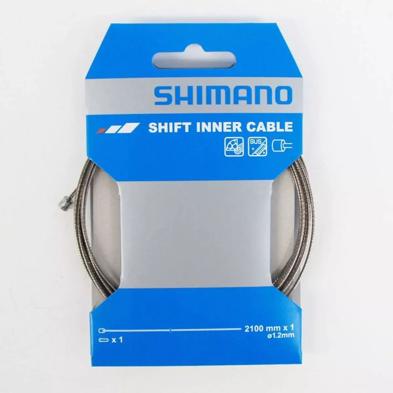 SHIMANO - 2x Cablepiola De Cambio Shimano 12x2000mm Acero Inox