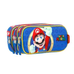 NINTENDO - ESTUCHE LAPICES ORIGINAL SUPER MARIO BROS