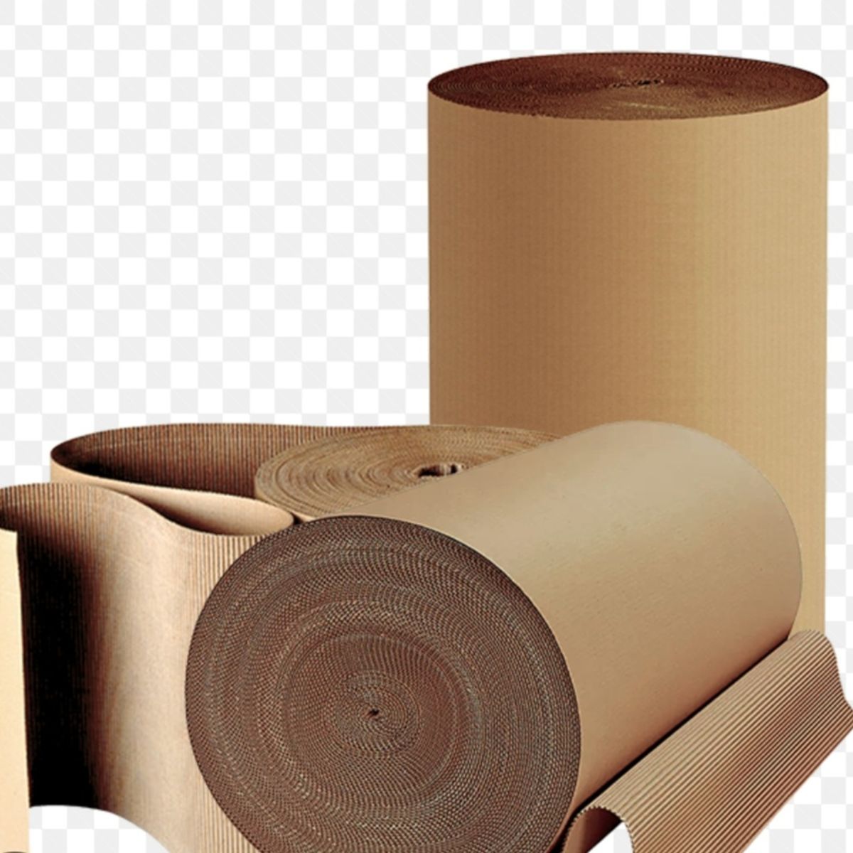 GENERICO - Rollo Cartón Corrugado 1.25 x 50 Metros